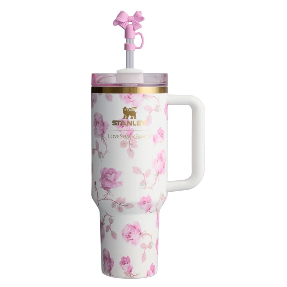Stanley Floral Stainless Steel 40 ounce Tumbler